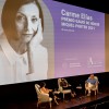 24.Claudia Pinto    ngela Molina i Javier Fesser durant la presentaci   a Madrid on es va projectar la seva pel  l  cula LA DISTANCIA M  S LARGA.