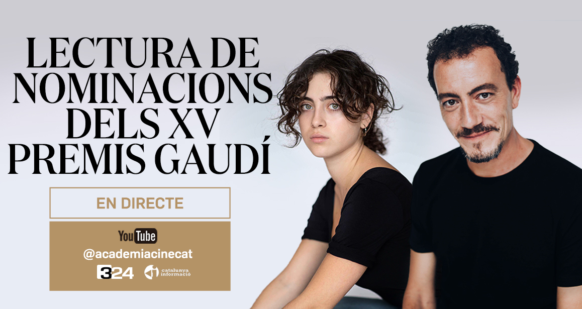 Maria Morera i Roser Casamajor anunciaran les nominacions dels XV Premis Gaudí