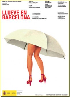 Plou a Barcelona